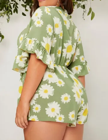 Salopeta SHEIN CURVE, verde