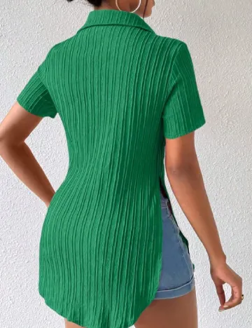 Camasa SHEIN, verde