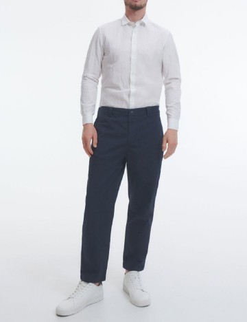 Pantaloni Reserved, albastru
