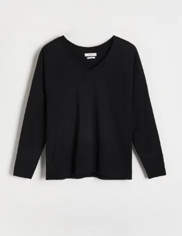 Bluza Reserved, negru