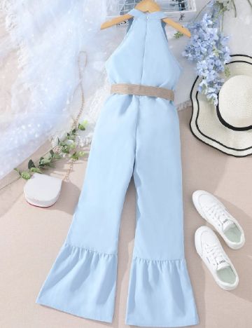 Salopeta Shein Kids, albastru
