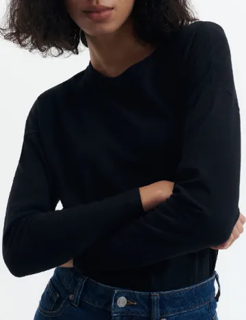 Bluza Reserved, negru