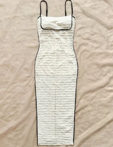 Rochie medie SHEIN, crem