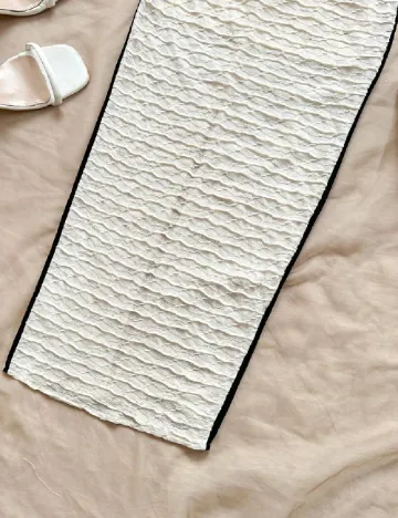 Rochie medie SHEIN, crem