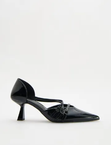Pantofi Reserved, negru