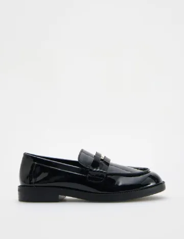 Mocasini Reserved, negru