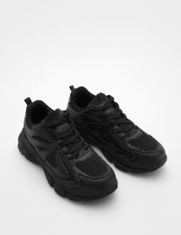 Adidasi Reserved, negru
