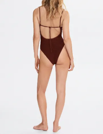 Costum de baie Mango, maro