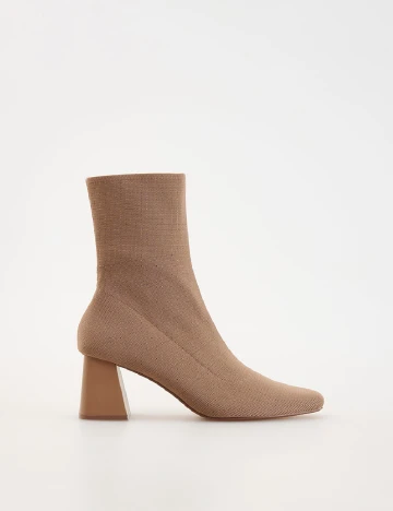 Botine Reserved, maro Maro