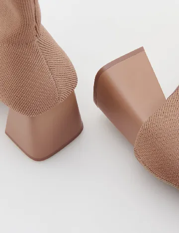 Botine Reserved, maro Maro