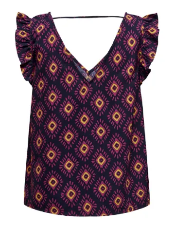 Bluza Only, bleumarin