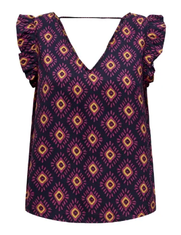 Bluza Only, bleumarin