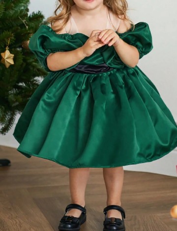 Rochie Shein Kids, verde