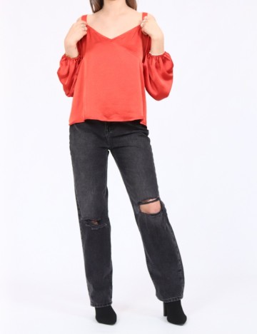 Bluza Vero Moda, caramiziu