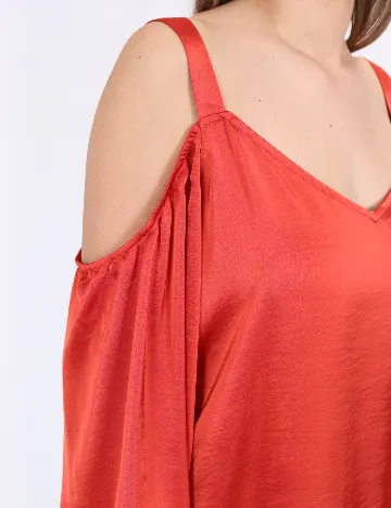 Bluza Vero Moda, caramiziu