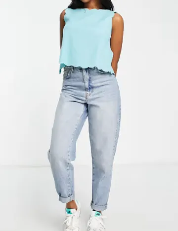 Top ASOS, turcoaz Albastru