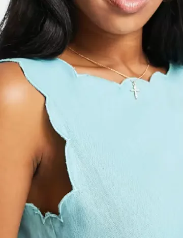 Top ASOS, turcoaz Albastru