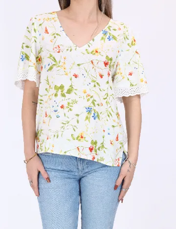 Bluza Vero Moda, alb