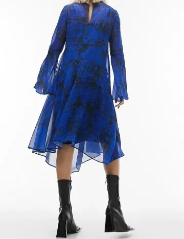 Rochie medie Top Shop, albastru