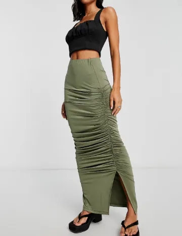 Fusta Top Shop, verde Verde