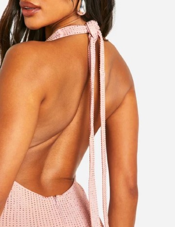 Rochie scurta Boohoo, roz