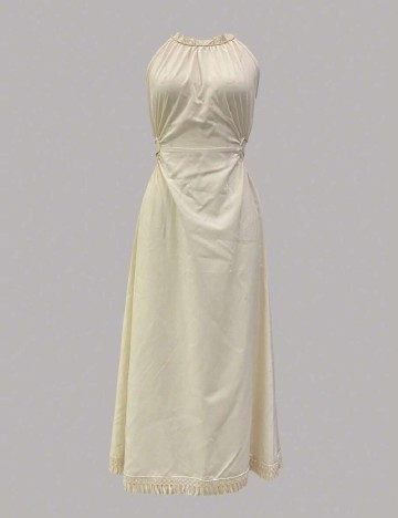 Rochie medie SHEIN, crem