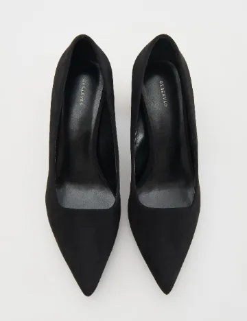 Pantofi Reserved, negru