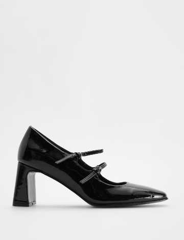 Pantofi Reserved, negru