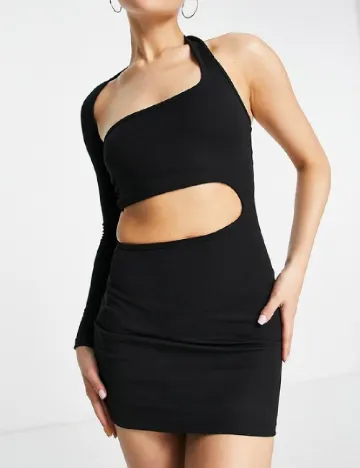 Rochie scurta Rebellious, negru