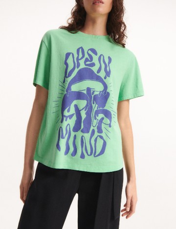 Tricou Reserved, verde