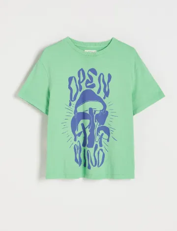 Tricou Reserved, verde