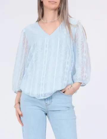 Bluza Vero Moda, bleu Albastru
