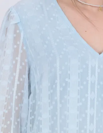 Bluza Vero Moda, bleu Albastru
