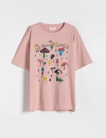 Tricou Reserved, roz