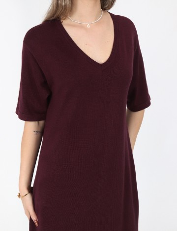 Rochie medie Vero Moda, visiniu
