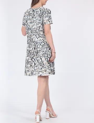 Rochie scurta Vero Moda, ecru
