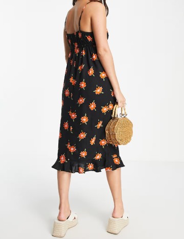 Rochie medie Miss Selfridge, negru