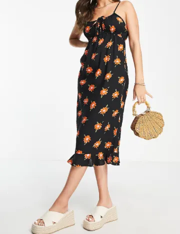 Rochie medie Miss Selfridge, negru