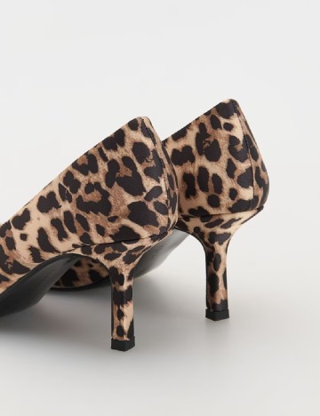 Pantofi Reserved, animal print