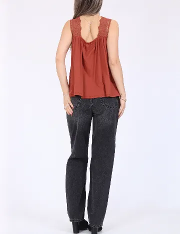 Bluza Vero Moda, caramiziu Maro