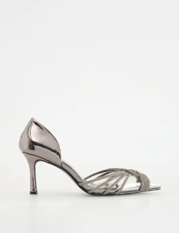 Pantofi Reserved, gri