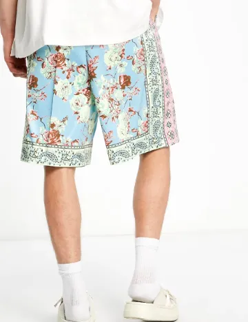 Pantaloni scurti ASOS, bleu
