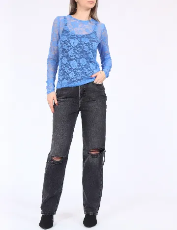 Bluza Vero Moda, albastru Albastru