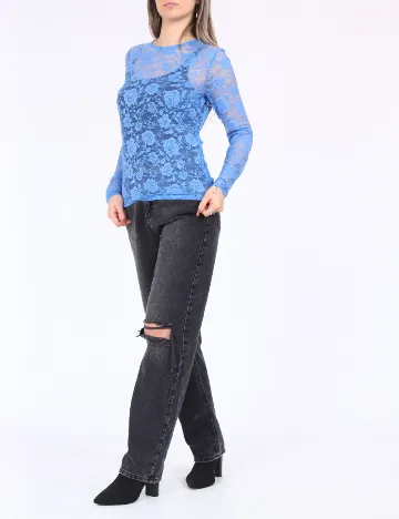 Bluza Vero Moda, albastru Albastru
