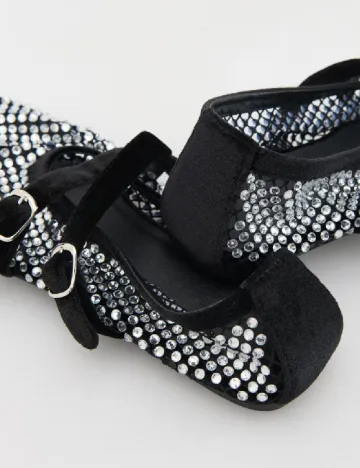 Balerini Reserved, negru/gri