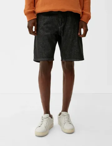 Pantaloni scurti s.Oliver, negru Negru