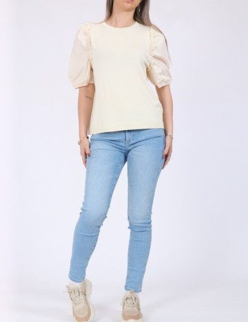 Bluza Vero Moda, crem