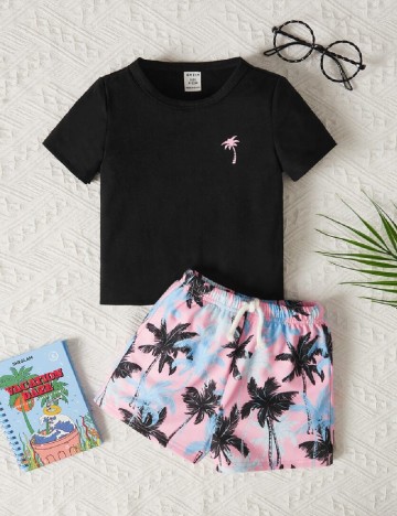 Compleu Shein Kids, mix culori