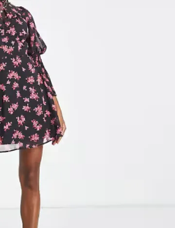Rochie scurta PETITES MISS SELFRIDGE, negru