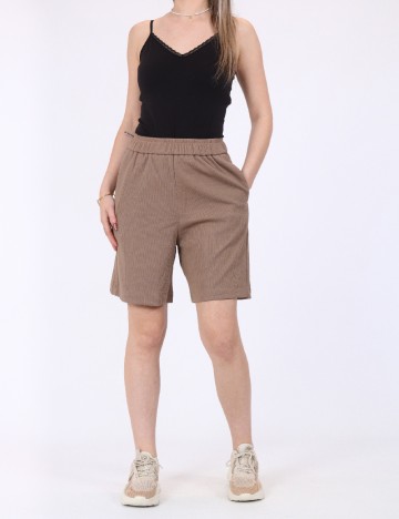Pantaloni scurti SHEIN, maro